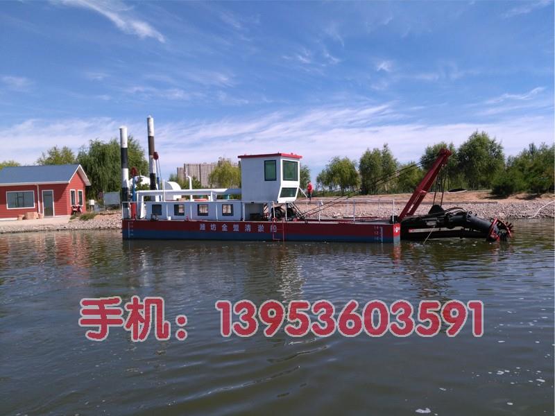 絞吸式抽沙船