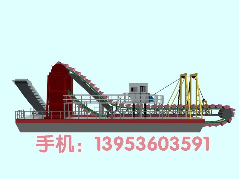 鏈斗式挖沙船