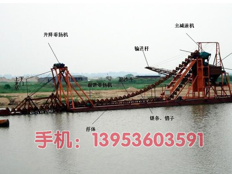 鏈斗式挖沙船